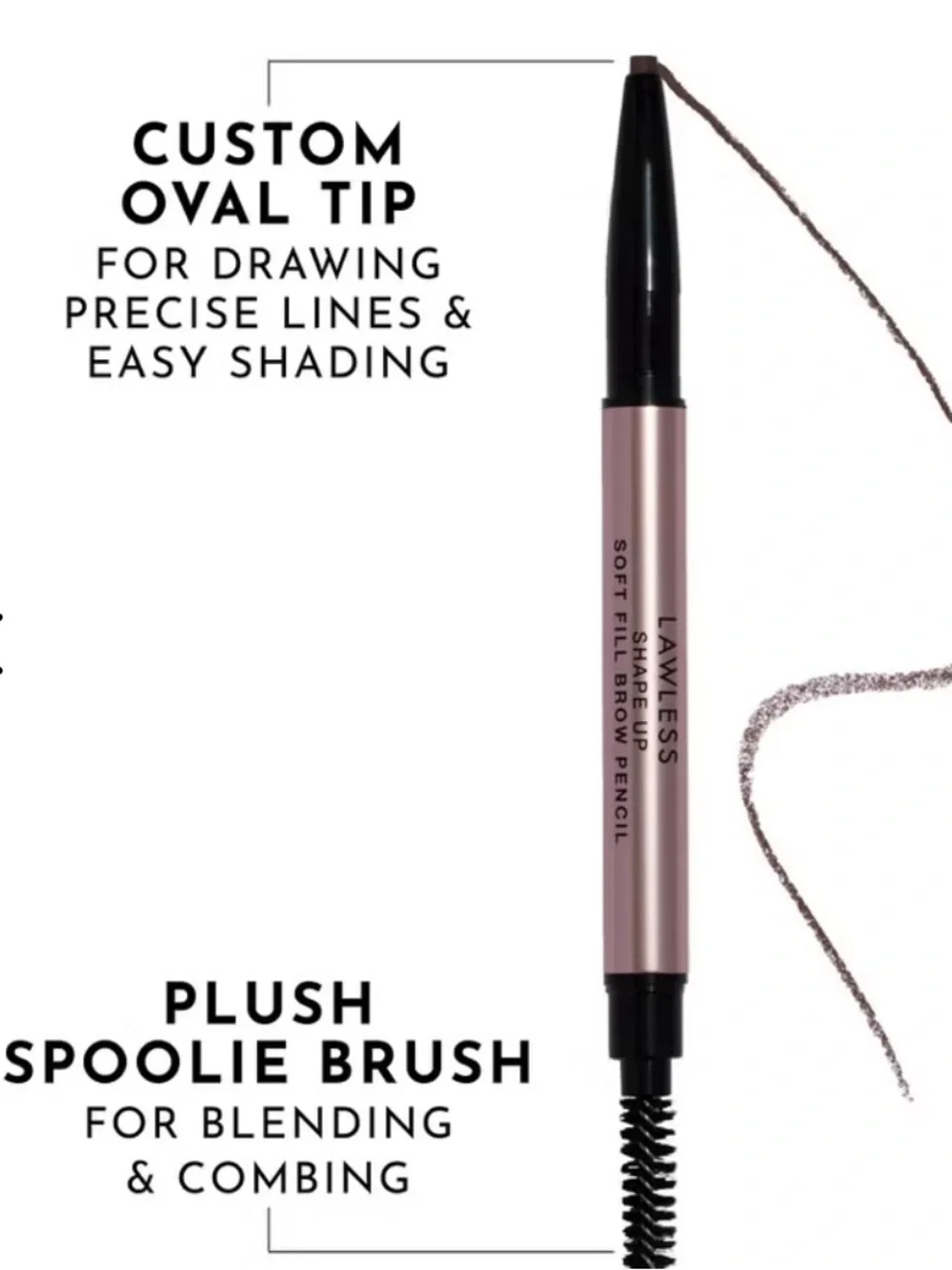 🌷 Lawless Shape Up Soft Fill Eyebrow Pencil Teddy Bear /Blondie / Oak New FullSz